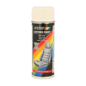 Vopsea pentru piele MOTIP Leather Paint, Alb RAL9016, 200ml