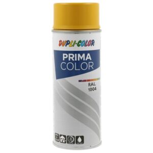 Vopsea spray acrilică DUPLI-COLOR PRIMA COLOR RAL1004 galben aur, 400ml