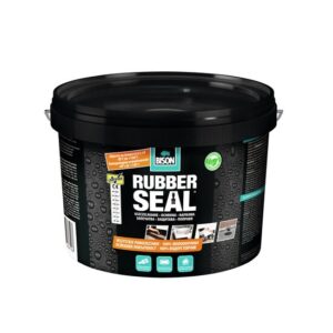 Hidroizolație pe bază de cauciuc și polimer pentru etanșare, protecție și reparare BISON Rubber Seal, 5L