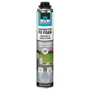 Spumă poliuretanică pentru BCA și cărămizi BISON, adeziv gel, 700ml