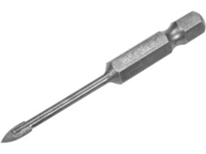 Burghiu pentru Sticlă și Ceramică cu Prindere Hexagonală, 3MM
