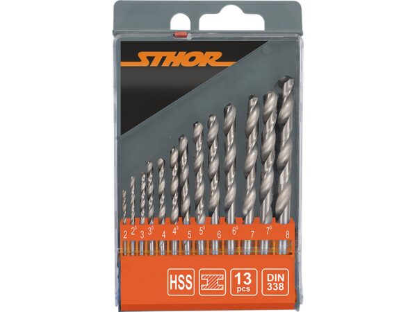 SET Burghie pentru Metal 13 Buc, 2-8MM