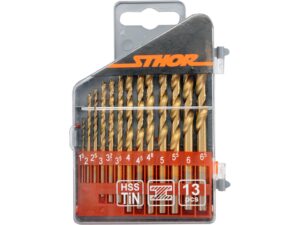 SET Burghie pentru Metal HSS – Titan 1,5-6,5mm, 13 BUC