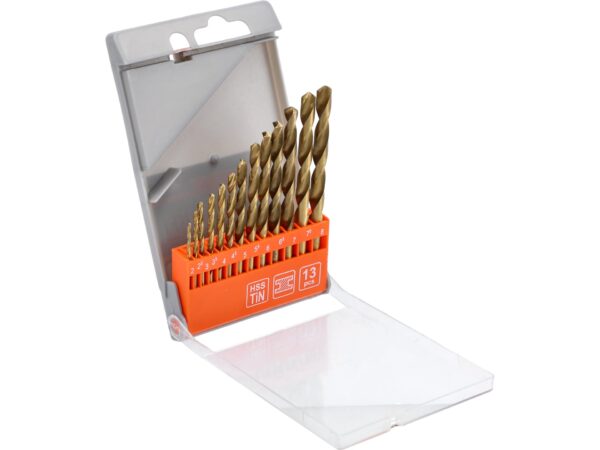 SET Burghie pentru Metal HSS – Titan 2-8mm, 13 BUC