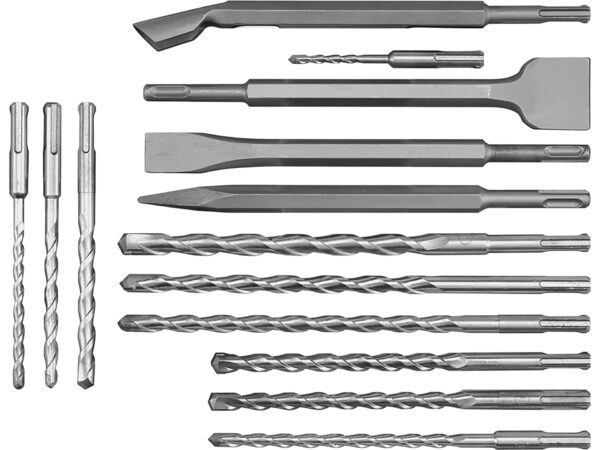 SET Burghie și Dalți SDS Plus, 14 BUC