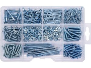 SET ȘURUBURI ȘI CUIE 580 PIESE
