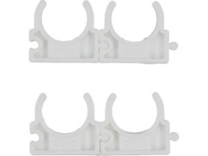 SET 4 CLEME SUPORT ȚEAVĂ PVC, PE, PE-X, PP, PB, 20MM