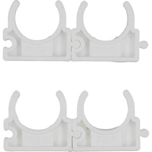 SET 4 CLEME SUPORT ȚEAVĂ PVC, PE, PE-X, PP, PB, 20MM