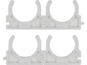 SET 4 CLEME SUPORT ȚEAVĂ PVC, PE, PE-X, PP, PB, 32MM
