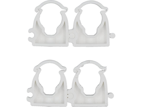 SET 4 Cleme Blocabile Suport Țeavă Pvc, Pe, pe-X, Pp, Pb, 15-16MM