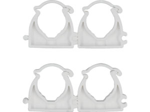 SET 4 CLEME BLOCABILE SUPORT ȚEAVĂ PVC, PE, PE-X, PP, PB, 22MM