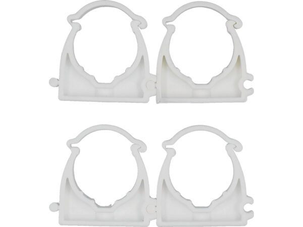 SET 4 Cleme Blocabile Suport Țeavă Pvc, Pe, pe-X, Pp, Pb, 28MM