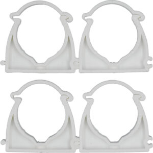 SET 4 CLEME BLOCABILE SUPORT ȚEAVĂ PVC, PE, PE-X, PP, PB, 40MM