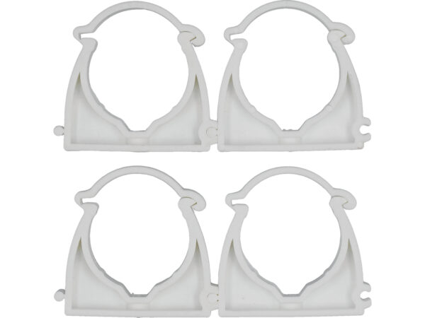 SET 4 Cleme Blocabile Suport Țeavă Pvc, Pe, pe-X, Pp, Pb, 40MM
