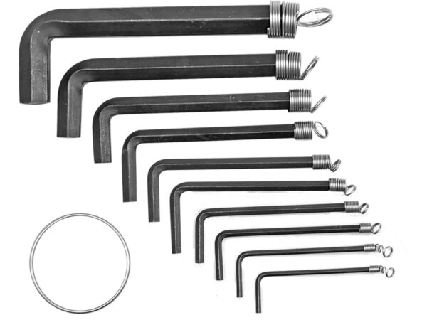 SET 10 CHEI Hexagonale 1,5-10MM