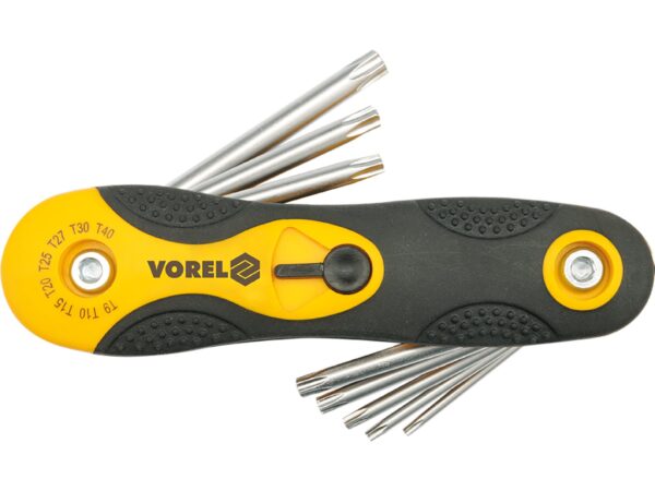 SET CHEI TORX 8 Buc.,t9-T40,cr-V