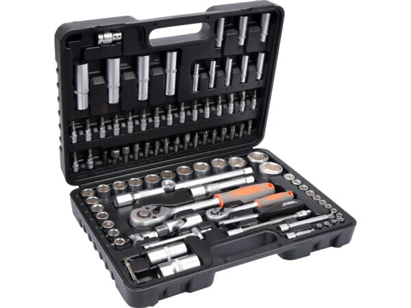 Trusă Tubulare 1/2”-1/4”, 94 Piese