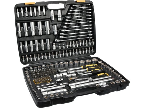 Trusă Tubulare 1/2”, 216 Piese, XXL