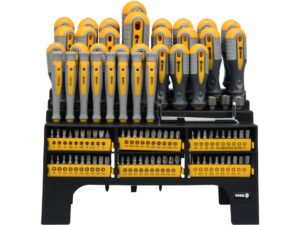 SET ȘURUBELNIȚE + BIȚI, 100 PIESE