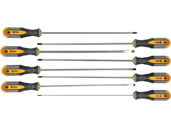 SET Șurubelnițe Lungi, 8 BUC