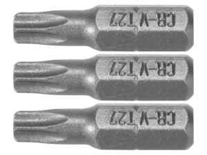 SET 3 BIȚI TORX 1/4” T25X25MM