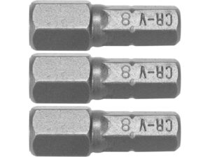 SET 3 BIȚI TORX 1/4” H8X25MM