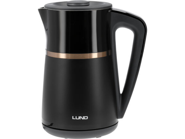 Fierbător Electric 1,7l, Controlul Temperaturii, Negru