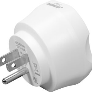 ADAPTOR DE CĂLĂTORIE CU ÎMPĂMÂNTARE, EU - USA