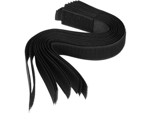 Bandă Velcro 300mm, 10 Buc, Negru