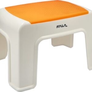 TABURET DIN PLASTIC, PORTOCALIU