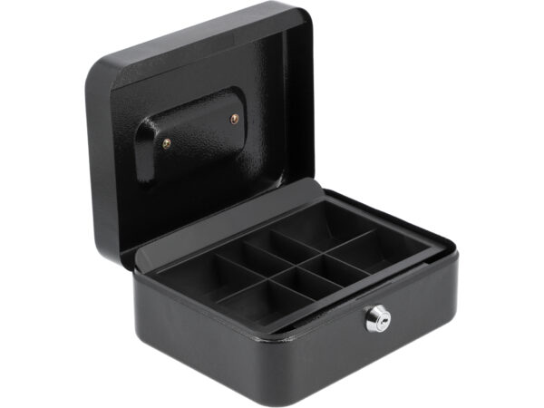 Casetă BANI Metalică 200x160x90mm Negru