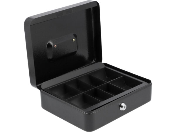 Casetă BANI Metalică 250x200x90mm Negru