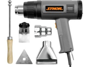 Pistol AER CALD 2000W cu Accesorii, Sthor