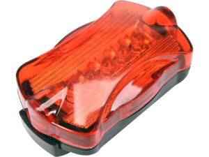 SET LAMPI BICICLETĂ: LED FAȚĂ 3W LED + LED SPATE