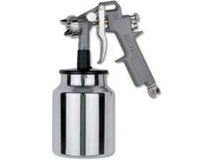 Pistol de Vopsit Presiune 4 – 8 BAR 1000cm3 cu Rezervor JOS