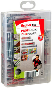 fischer Profi-Box DuoPower scurt/lung + șuruburi