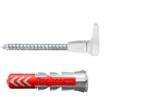 Set 4 buc diblu nylon EasyHook fischer 8×40, cu cârlig unghiular, DuoPower