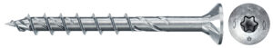 Șurub fischer pentru PAL, FPF II CTP CTP 6.0 x 50 BC 400 cu cap înecat TX cu locaș tip stea și total filetat, zincat<br />