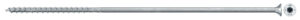 fischer PowerFast FPF II CTP 8.0 x 360 BC 50 – Șurub cu cap înecat, amprentă TX, filet complet, zincat albastru