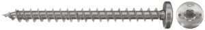 PowerFast fischer 6 x 40 cap semirotund A2 filet total locaș în stea TX