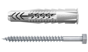 Diblu universal fischer UX 10 x 60 R cu guler și șurub