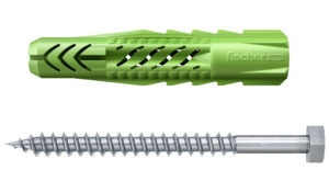 Diblu universal fischer UX Green 12 x 70 S cu șurub
