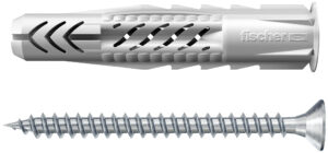 Diblu universal fischer UX 8 x 50 R BP cu guler și șurub