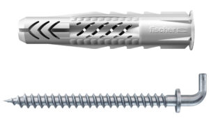 Diblu universal fischer UX 6 x 35 R WH cu cârlig în unghi