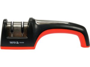 DISPOZITIV DE ASCUȚIT CUȚITE 2 ÎN 1, CERAMICĂ ȘI OȚEL