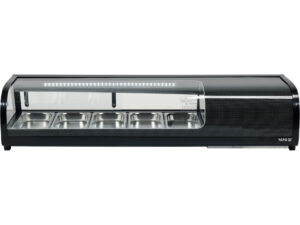 VITRINĂ FIRGORIFICĂ 5X1/3 GN, 135X42X26,5CM