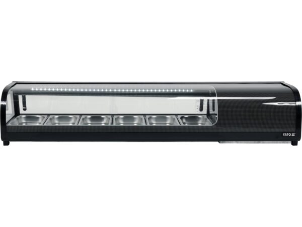 Vitrină Firgorifică 6×1/3 Gn, 153x42x26,5cm