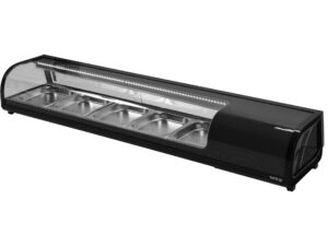 VITRINĂ FIRGORIFICĂ 5X1/2GN, 180×42.6×29.6CM