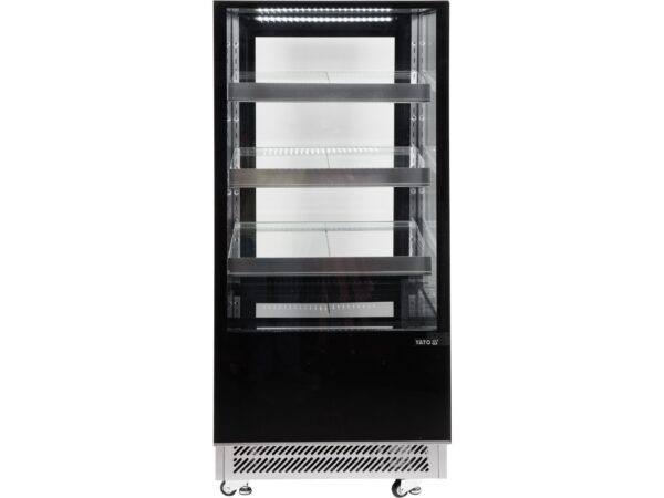 Vitrină Firgorifică cu Refrigerare 350L – Negru