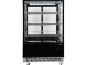 VITRINĂ FIRGORIFICĂ CU REFRIGERARE 500L – NEGRU